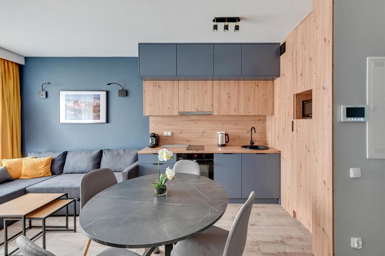 Blue Mandarin - Chlebova Apartments 格但斯克 外观 照片
