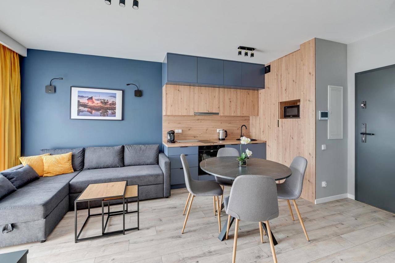 Blue Mandarin - Chlebova Apartments 格但斯克 外观 照片