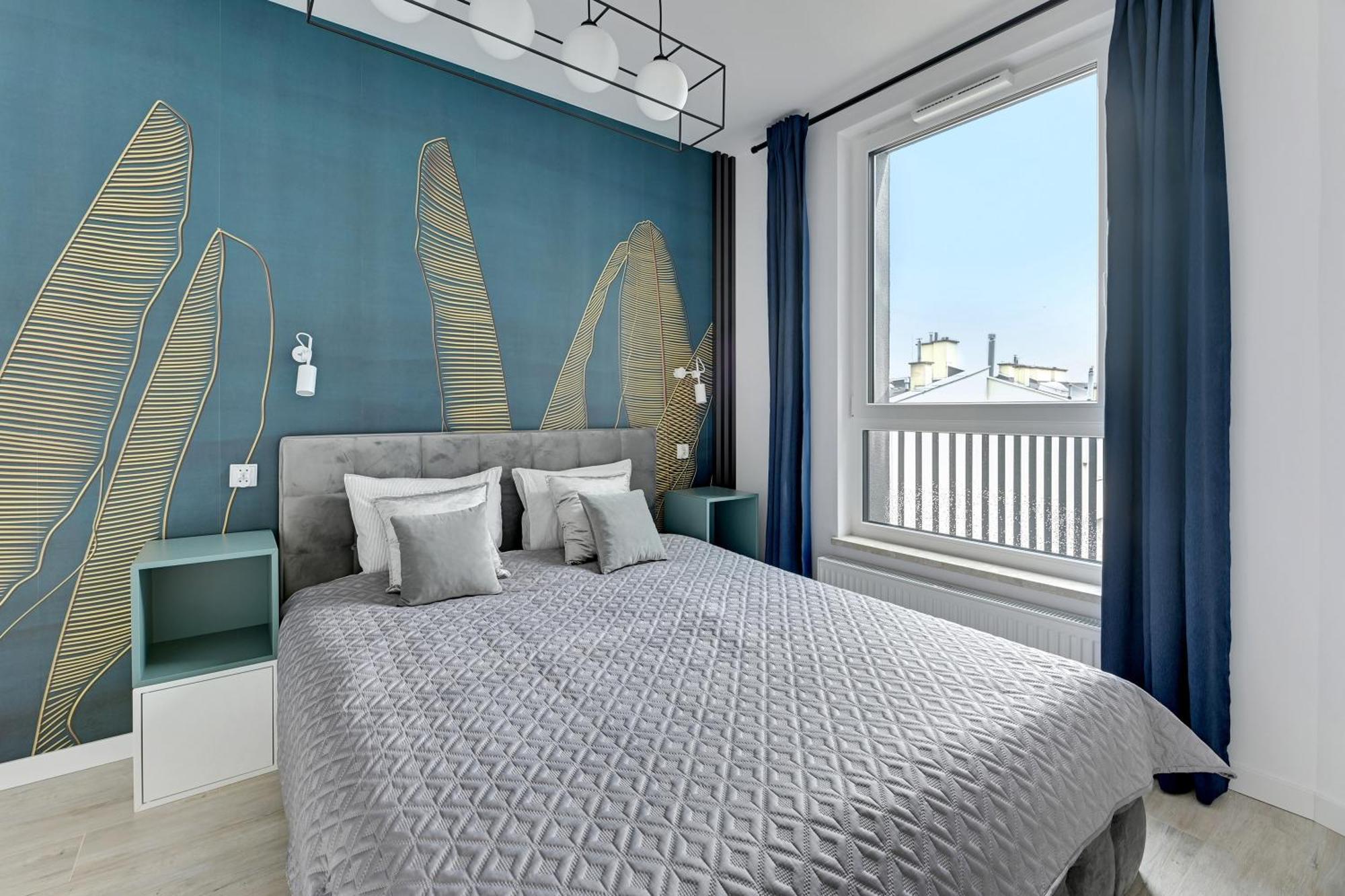 Blue Mandarin - Chlebova Apartments 格但斯克 客房 照片