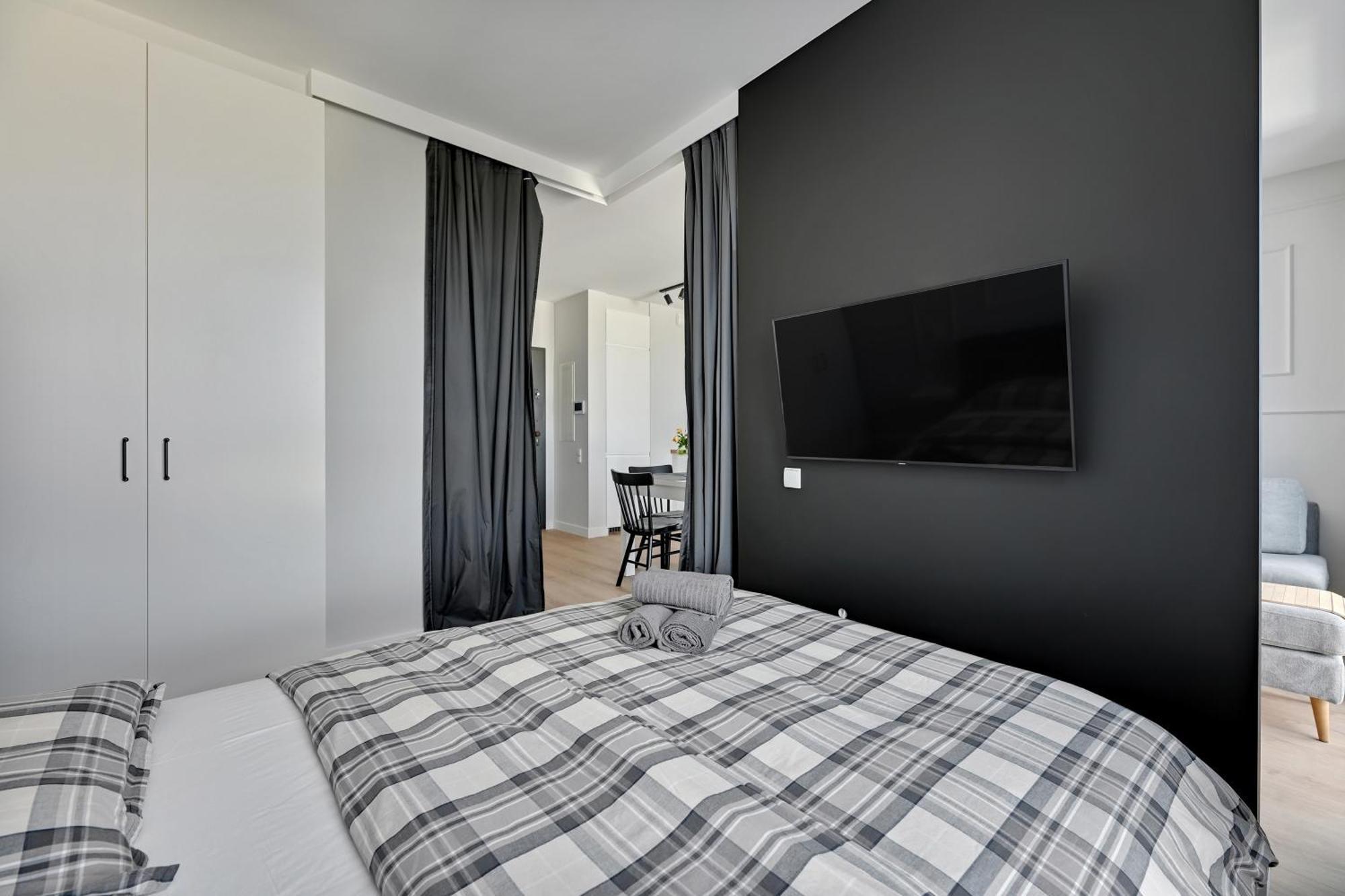 Blue Mandarin - Chlebova Apartments 格但斯克 客房 照片